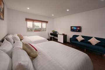 Family Suite City view (2 King size beds).
