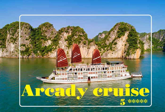 Travel with arcady Cruise Halong bay