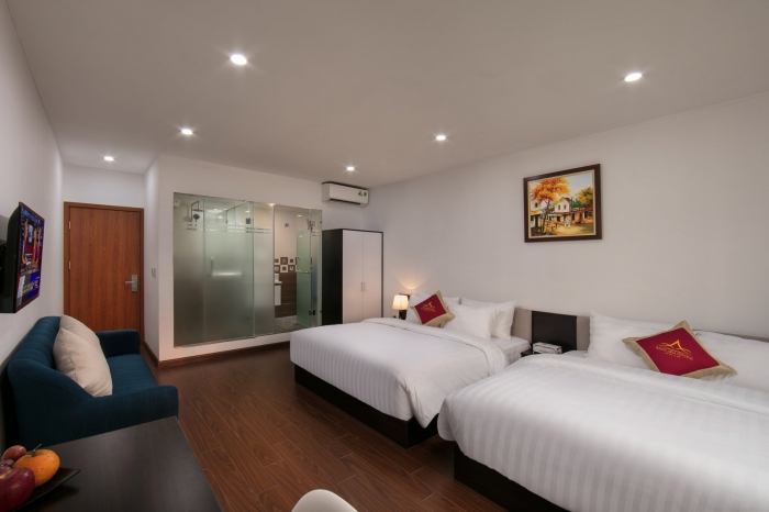 Family Suite City view (2 King size beds).