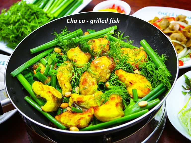 Cha ca dish